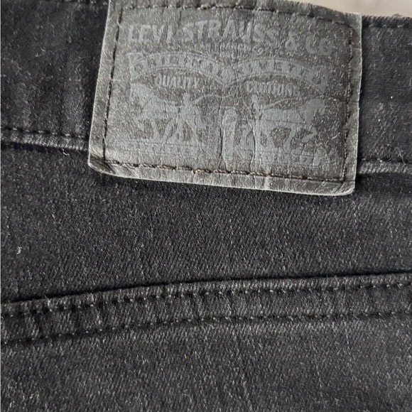 Levi’s 720 High Rise Super Skinny Black Jeans – Size 27 - Picture 5 of 6